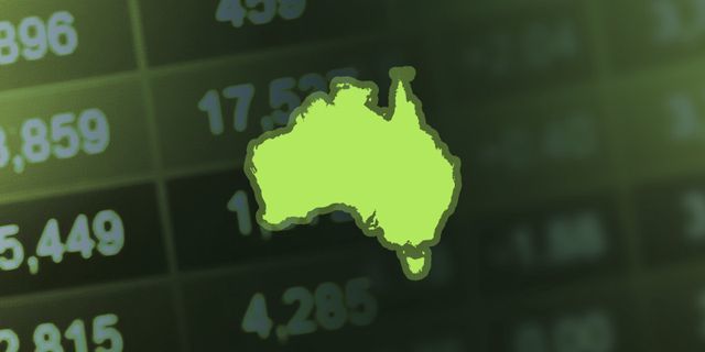 Australian shares move down  