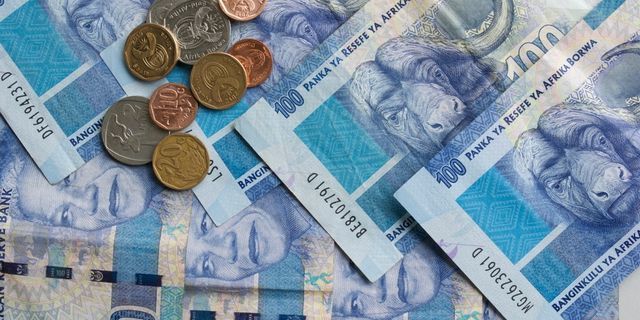 What weakens the South African rand?